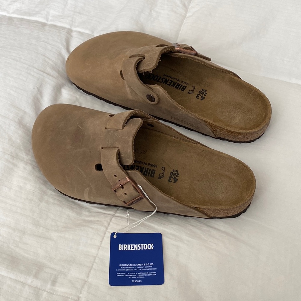 💥ON SALE!💥Birkenstock®️ Boston Taupe Clogs
